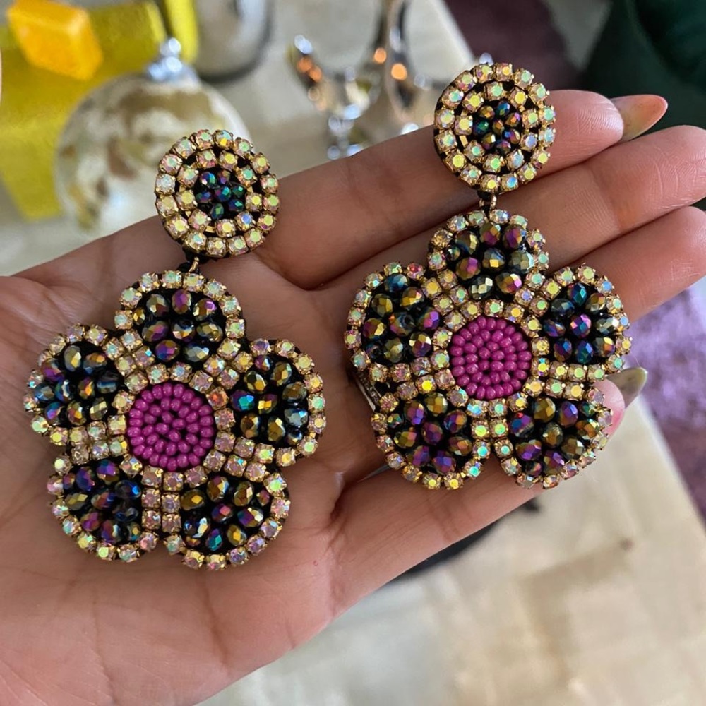 Crystals Handmade earrings
